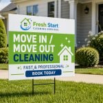 Custom Cleaning Service Signs