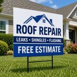 Custom Roofing Service Signs - Image 3