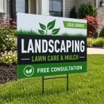 Custom Lawn Care Signs - Image 4
