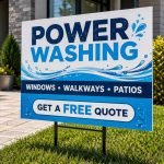 Custom Pressure Washing Signs - Image 5