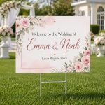 Custom Wedding Signs