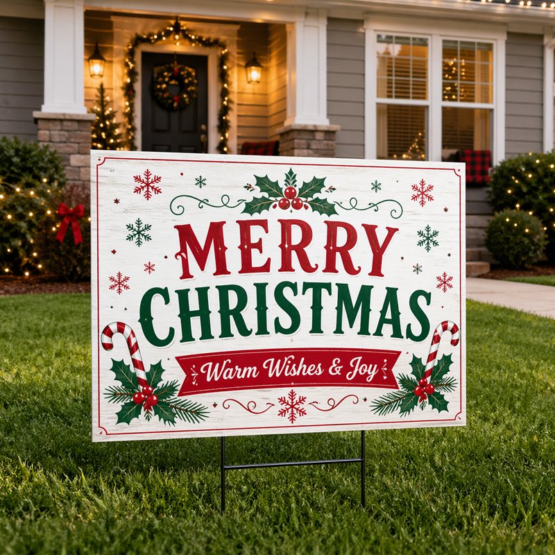 Custom Holiday Signs - Image 1