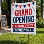 Custom Grand Opening Signs - Image 4