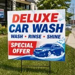 Custom Car Wash Signs - Image 2