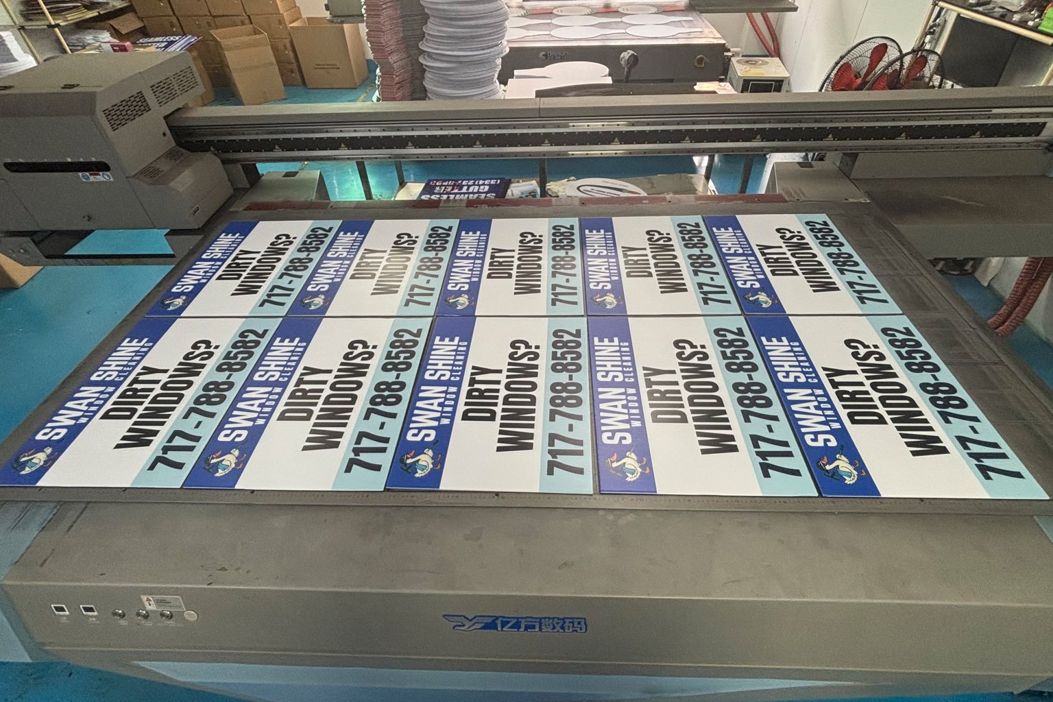 source custom yard signs from China with clear pricing for bulk orders