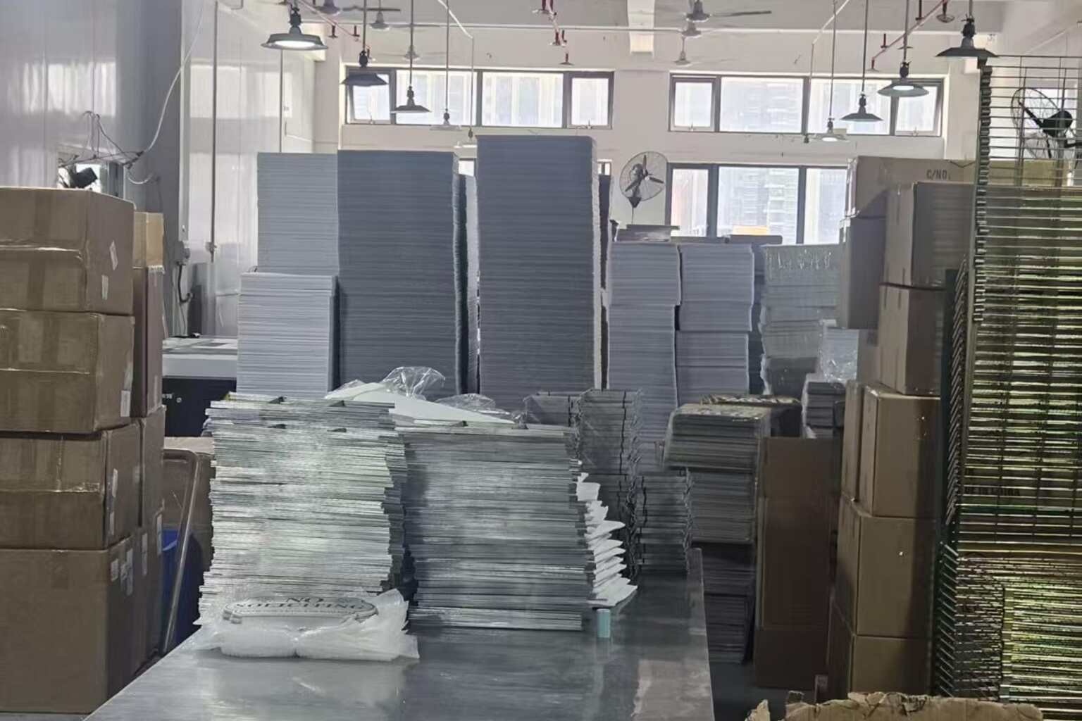 China yard sign factory production capacity with bulk corrugated plastic signs